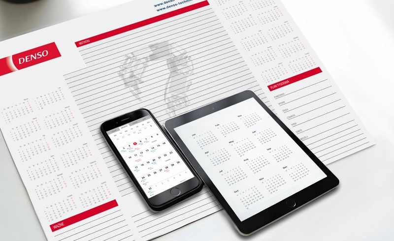 Kalendarz firmowy - przeżytek czy skuteczne narzędzie marketingowe?