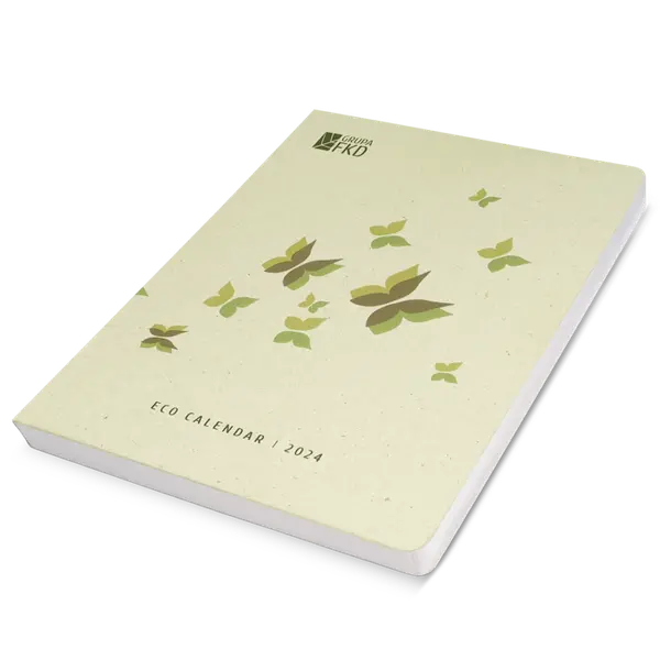 Kalendarz ECO książkowy indywidualny, okładka miękka