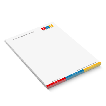 Notes klejony bez okładki (A6, A5, A4)