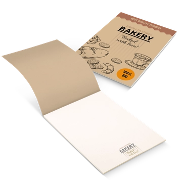 Notes ECO klejony z okładką miękką, pionowy (A6, A5, A4)