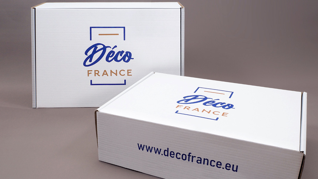 DecoFrance - pudełka fasonowe i naklejki